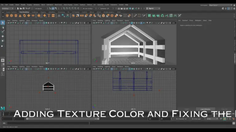 Maya 3D House Part 1