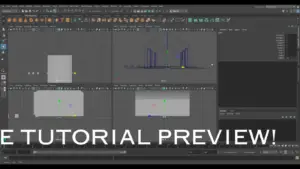 Maya 3D House Tutorial Preview