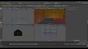 Splitting Polygons on Maya 3D
